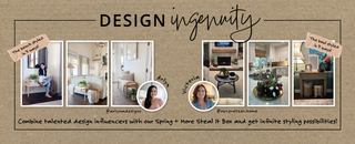 Design Ingenuity: Infinite Styling Possibilities for Spring with the Spring & More Steal It Box