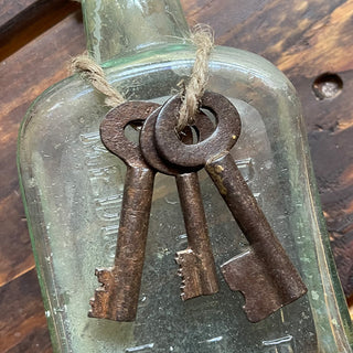 Found Antique Iron Keys