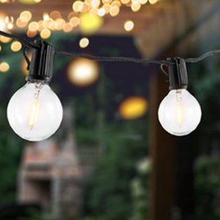 LED Outdoor String Lights, Pick Your Color