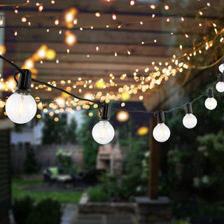 LED Outdoor String Lights, Pick Your Color