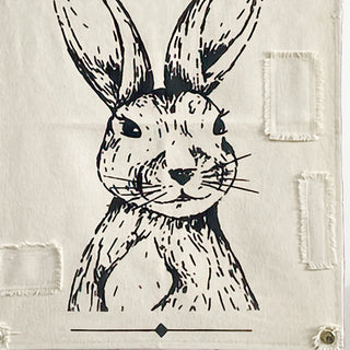 Mr. Rabbit Fabric Wall Art