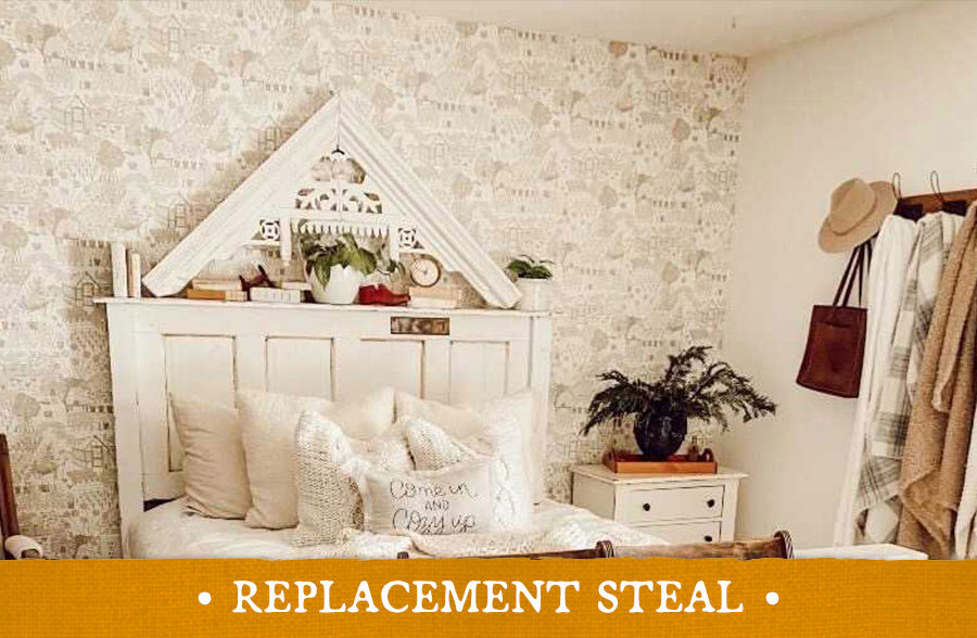 60 Inch Ornate Carved Wooden Wall Gable Decor Steals