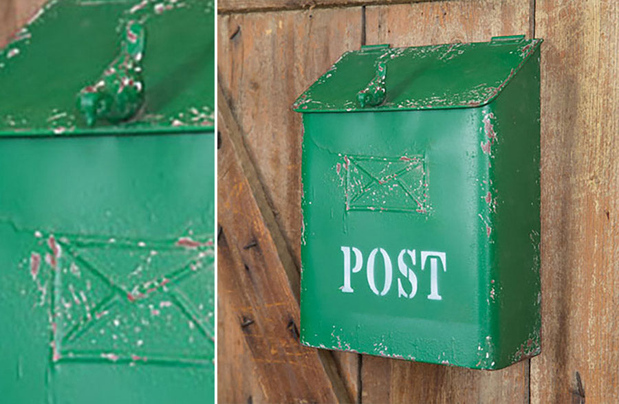 Vintage Post Box Decor Steals