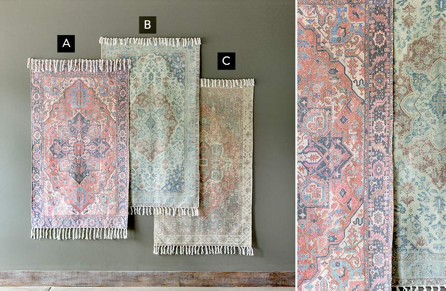 Persian Printed Rug Persian Printed Rug With Tassels Decor Steals