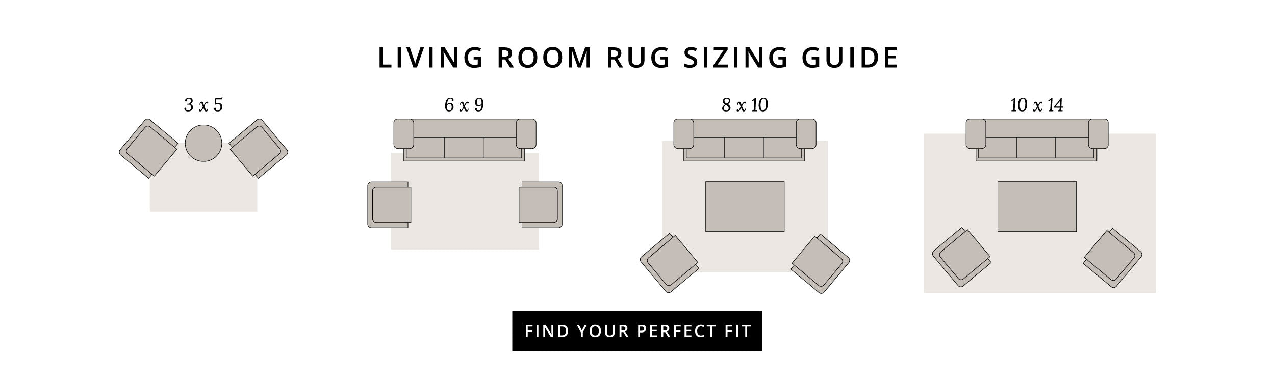 Area Rug Dim Choosing the Right Area Rug Sizes for Your Rooms - Decor Steals