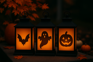 Spooky DIY Lantern Hack for Fall Nights