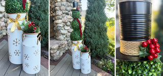 Budget Friendly DIY Snowman Topiary: A Festive Outdoor Decoration