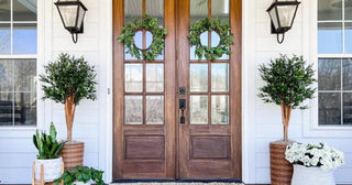 Making a Farmhouse Front Door Statement: Elevate Your Porch with Farmhouse Decor this Summer