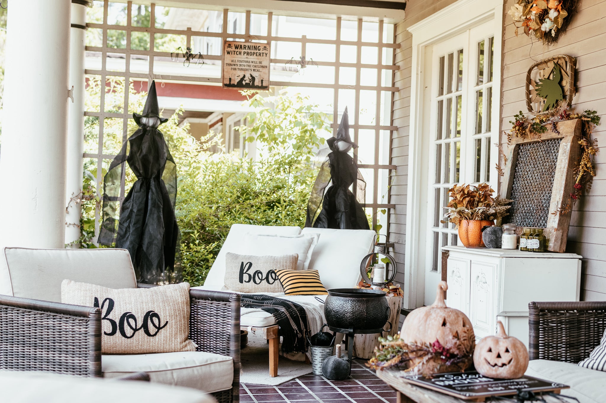 Spooktacular Charm Vintage Halloween Decorations for Farmhouse Decor