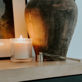 Spa Day Fluted Soy Candle