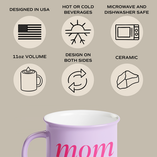 Mom Life 11oz. Campfire Coffee Mug