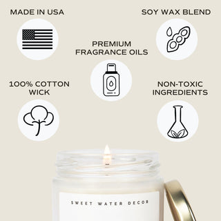 She Believed Soy Candle Info