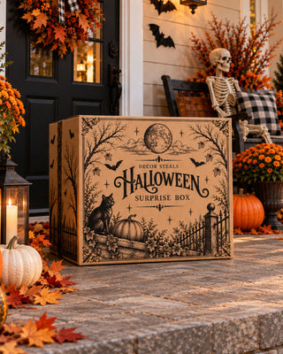 Halloween Surprise Box - Mystery Home Decor Box
