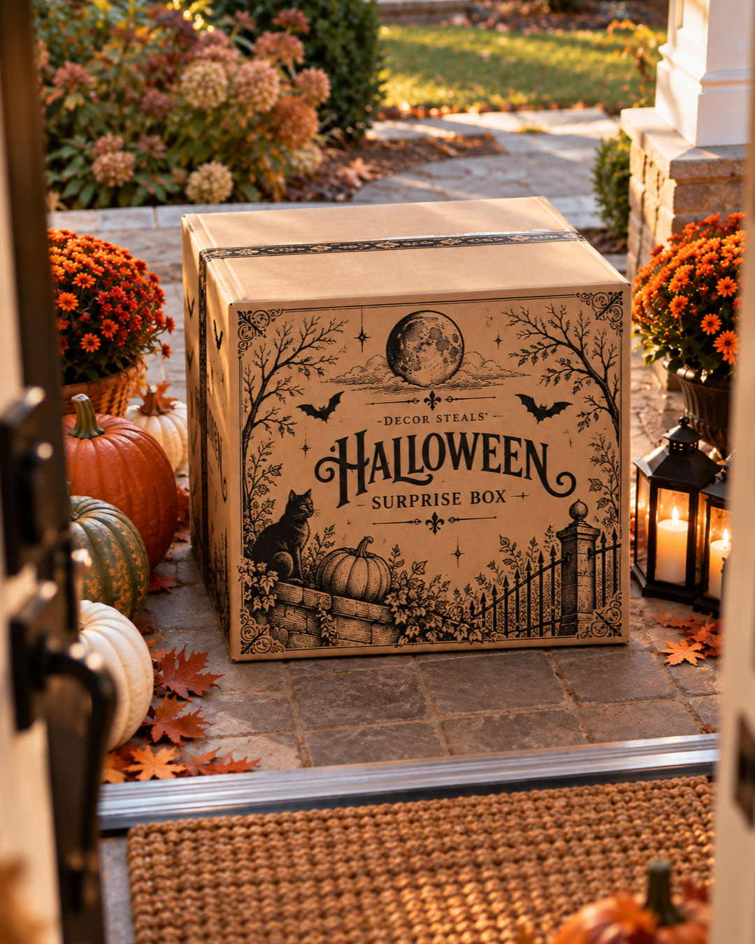 Halloween Surprise Box - Mystery Home Decor Box