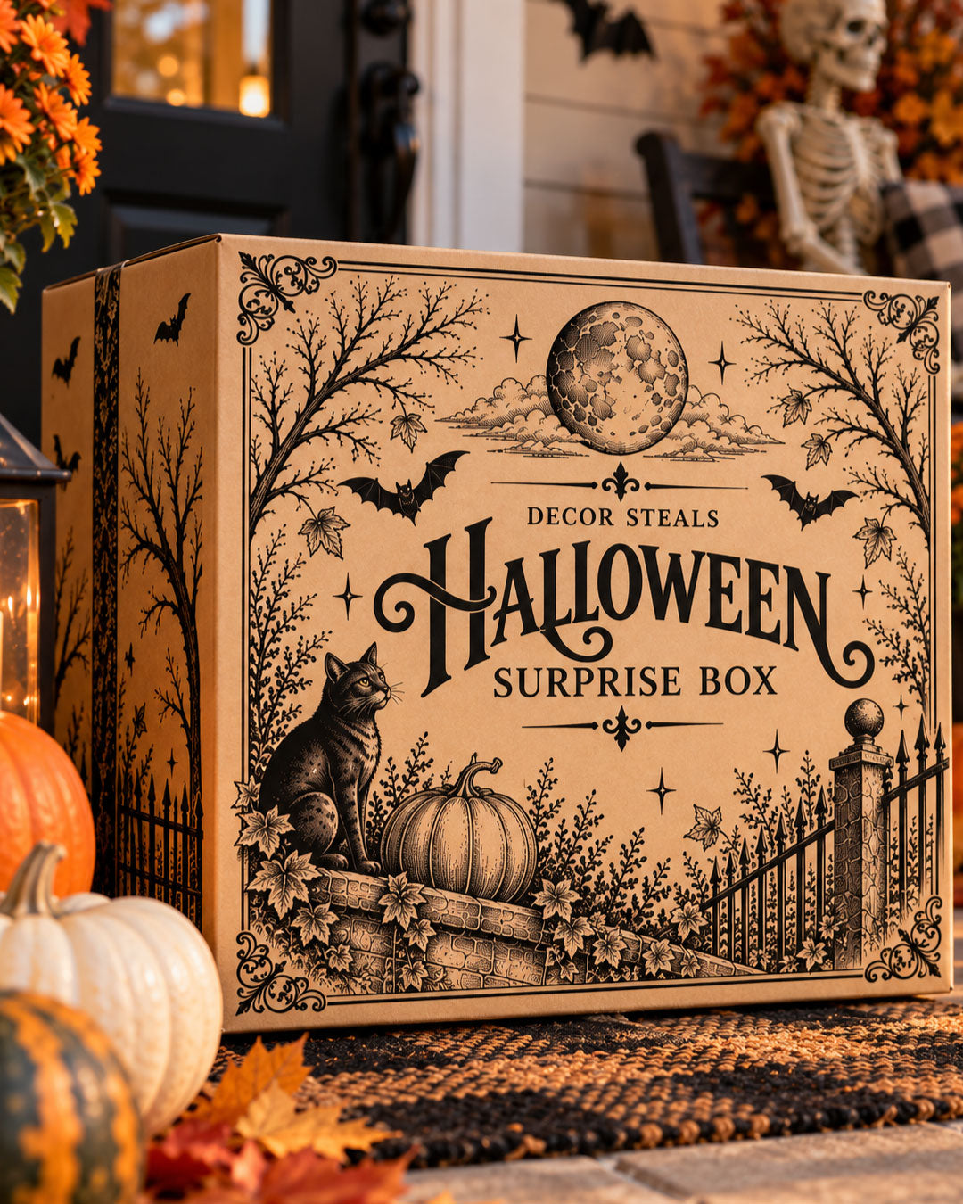 Halloween Surprise Box - Mystery Home Decor Box
