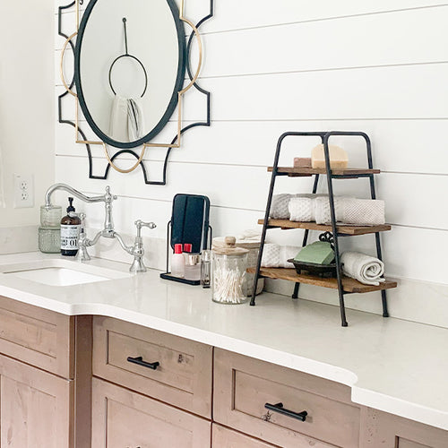 Tabletop AFrame Shelving Stand Decor Steals