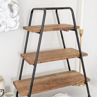 Tabletop A-Frame Shelving Stand