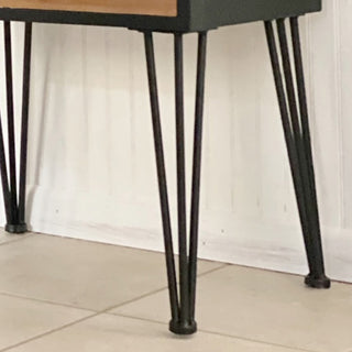 Two-Toned Mid-Century Storage Table