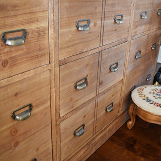 Vintage-Inspired Old Seed Cabinet