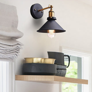 Pivoting European Wall Sconce, Pick Your Size