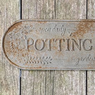 Potting Shed Wall Sign