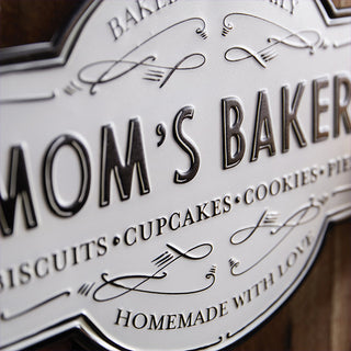 Mom's Bakery Wall Sign