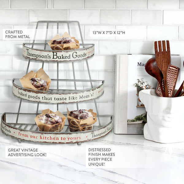 Baked Good Rack Thompson's Baked Goods Rack - Decor Steals