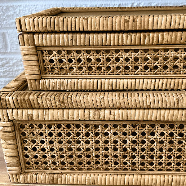 Rattan Trunks - Decor Steals
