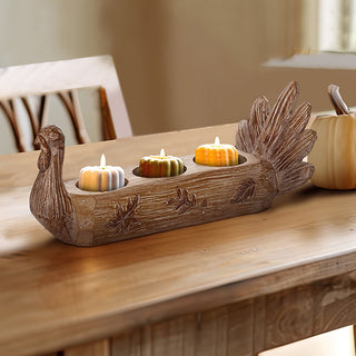 Tabletop Turkey Candle Holder