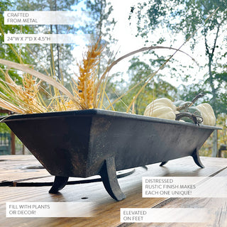 Vintage American Trough - Decor Steals