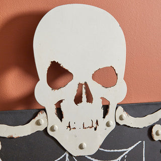Spooky Skeleton Trick-or-Treat Sign