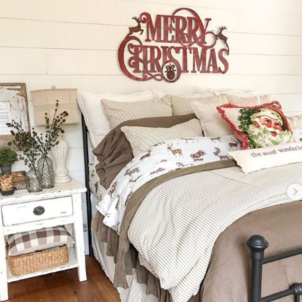 Huge Metal Merry Christmas Sign Decor Steals Huge metal merry christmas sign decor steals