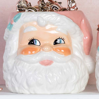 HUGE Retro Santa Nesting Bowls, Set of 2