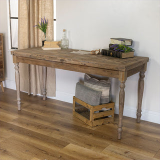 One Of a Kind Intricately Handmade Reclaimed Wood Table