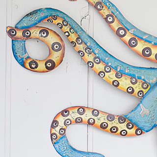 Metal Octopus Wall Decor