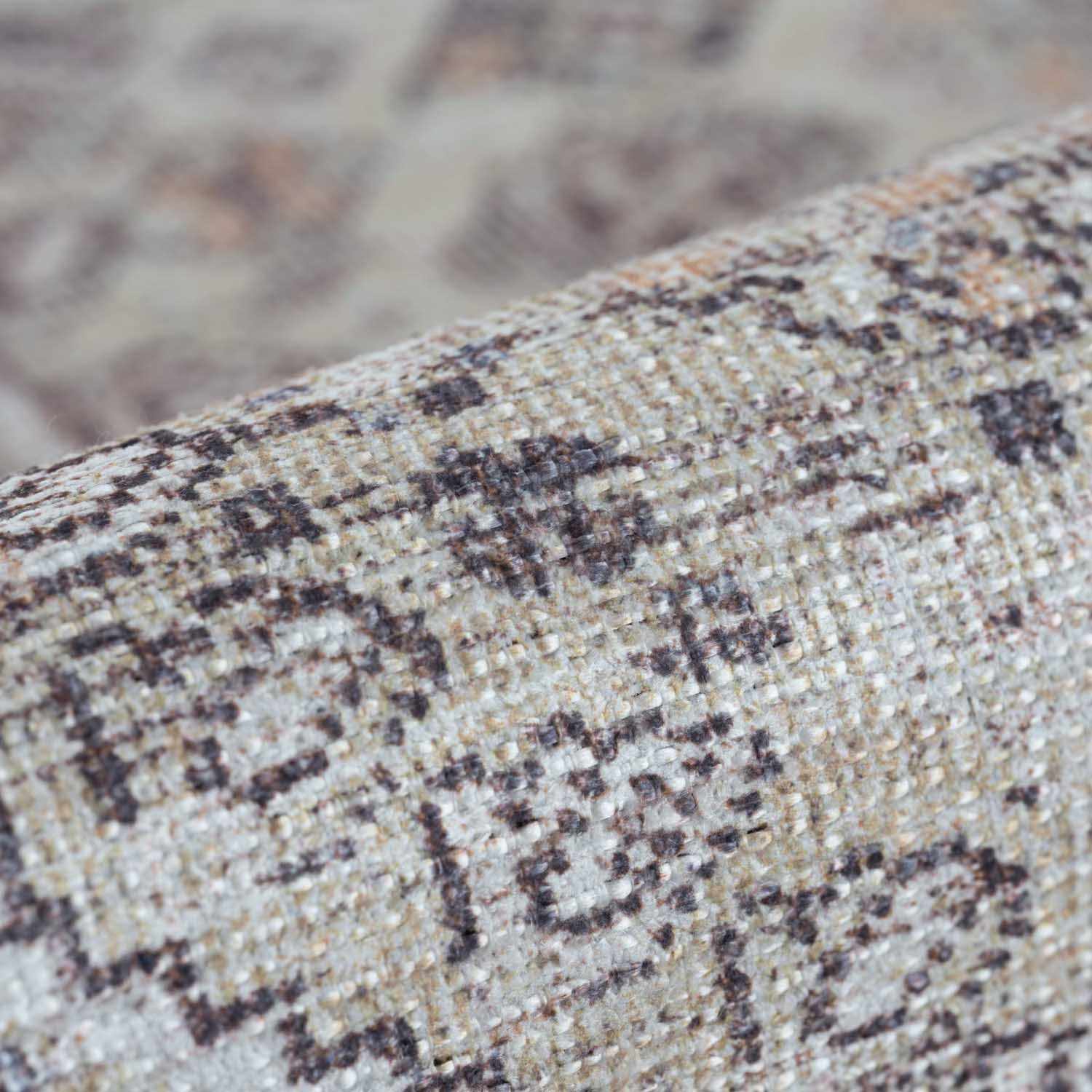 Boho Tan Washable Rug - 2'7