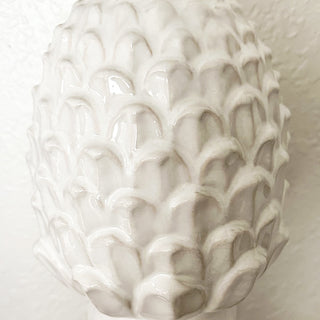 European Artichoke Pedestal Decorative Accent