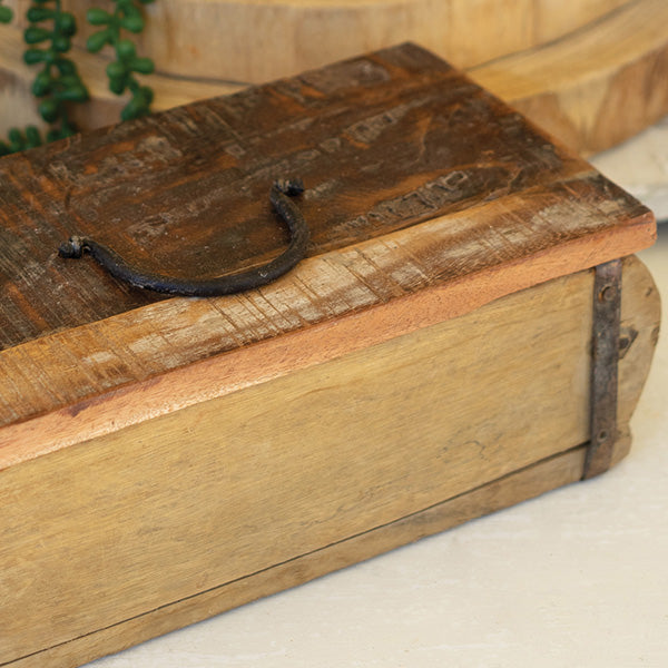 Large Wooden Brick Mold box