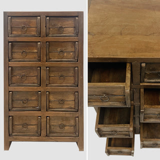 Wood Brickmold Cabinet