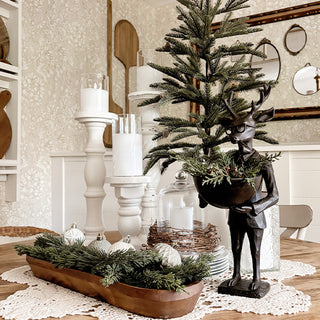 Bronze Reindeer Bowl | Dapper Critter Collection