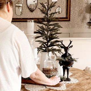 Bronze Reindeer Bowl | Dapper Critter Collection