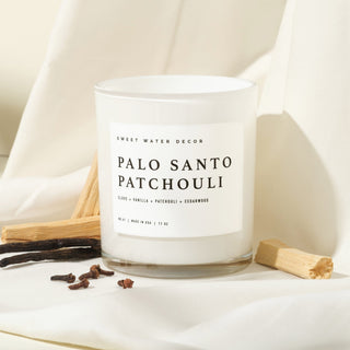 Palo Santo Patchouli Soy Candle 