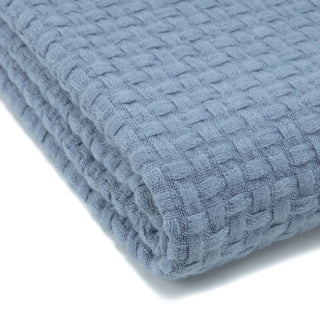 Waffle Fringe Throw Blanket