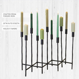 candelabra dimensions