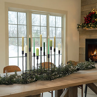 room shot of candelabra