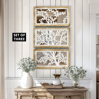 Mango Wood Tree Wall Decor