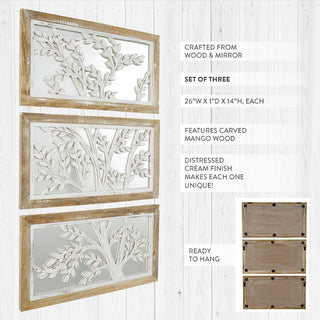 Mango Wood Tree Wall Decor