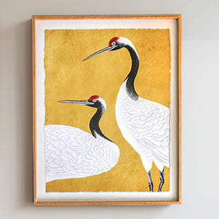 Framed Heron Prints