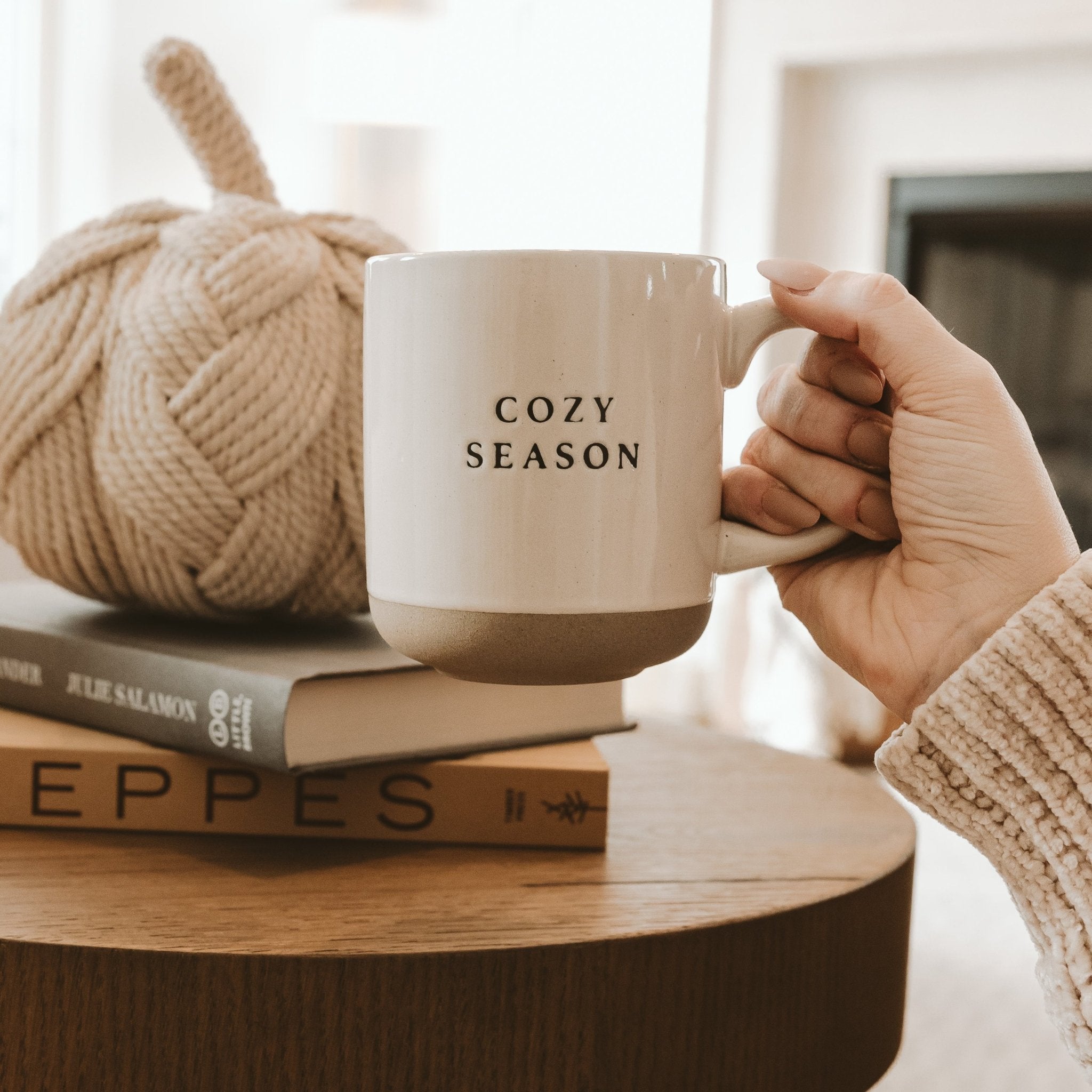 Cozy Season 14oz. Stoneware Coffee Mug Decor Steals