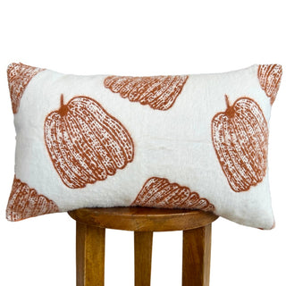 Pumpkin Lumbar Pillow